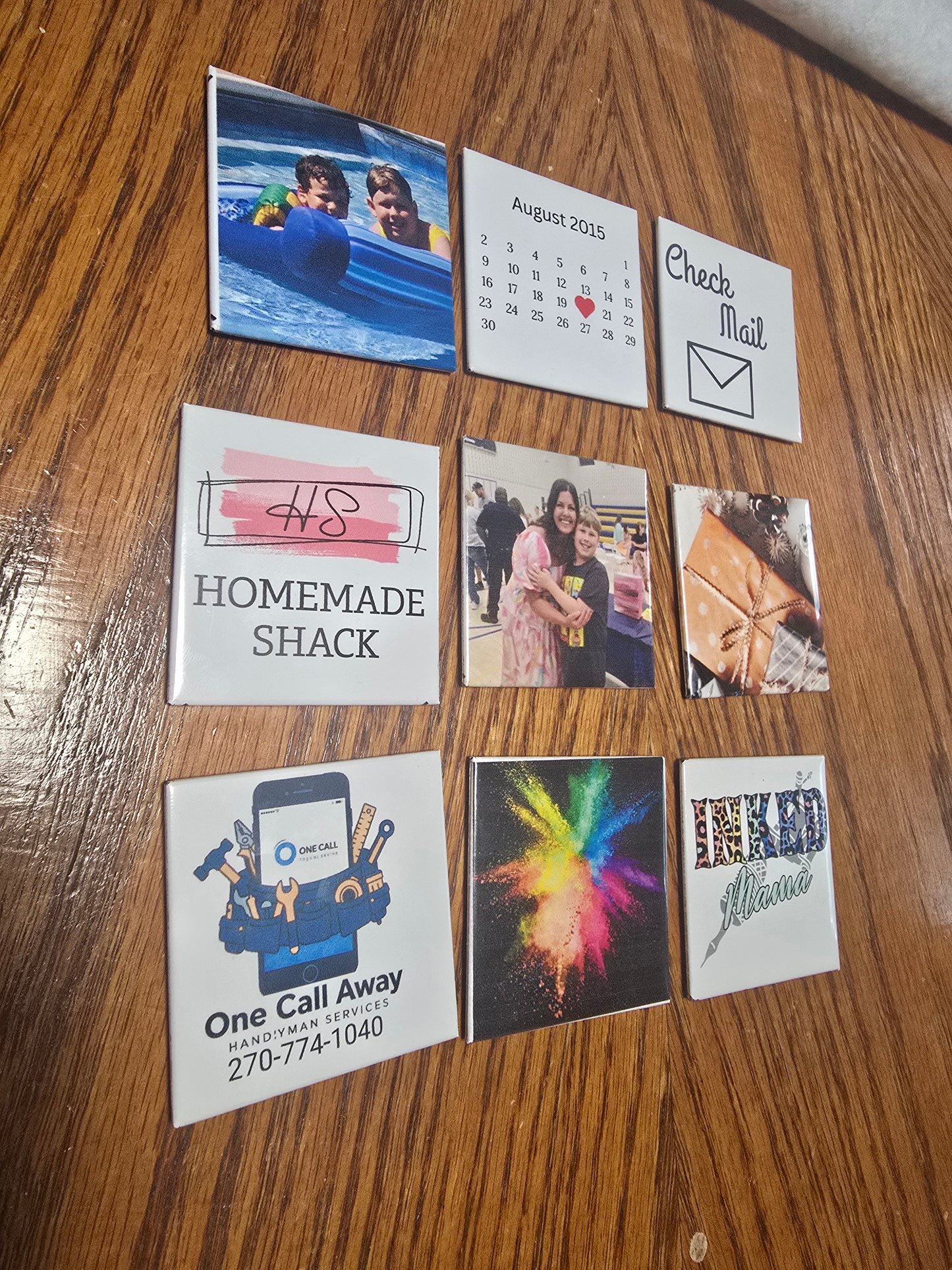 Custom 2x2 Photo Magnets